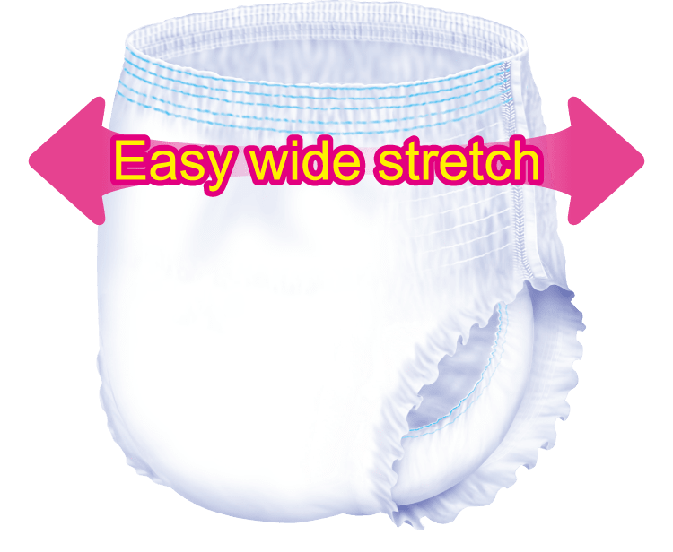 Regular Pull-on Easy wide stretch
