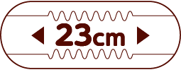 23cm